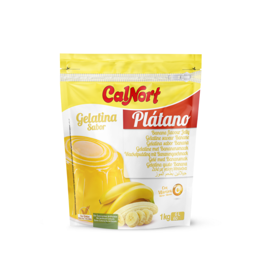 Banana flavour Jelly 1 kg CALNORT