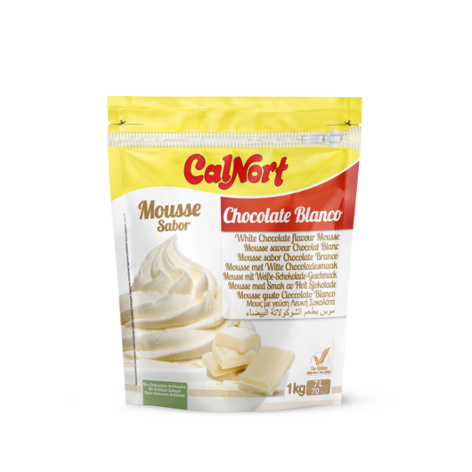 White Chocolate flavour Mousse 1 kg CALNORT