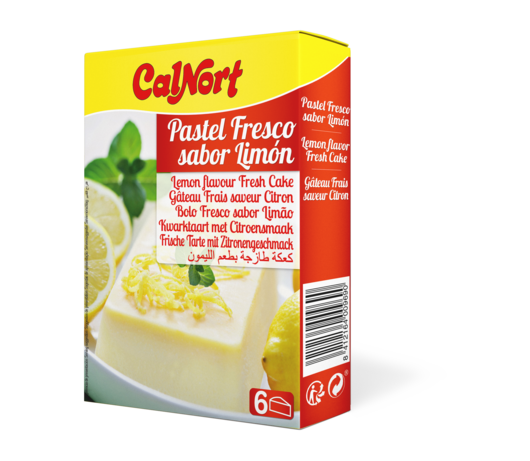 Lemon flavour Fresh Cake 75 g CALNORT