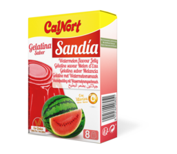 Gélatine saveur Melon d'Eau 170 g CALNORT