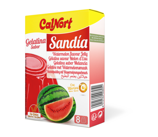 Gélatine saveur Melon d'Eau 170 g CALNORT