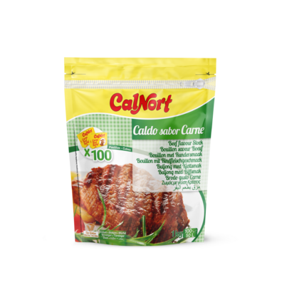 100 Beef flavour Bouillon Cubes Doypack CALNORT