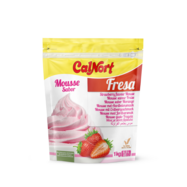 Mousse saveur Fraise 1 kg CALNORT