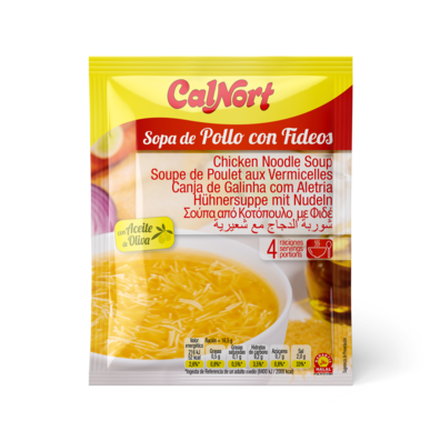 Soupe de Poulet aux Vermicelles avec l’huile d’Olive, sachet 66 g