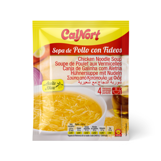 Chicken Noodle Soup with Olive Oil, 66 g sachet