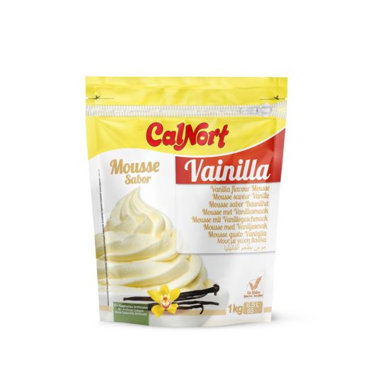 Vanilla flavour Mousse 1 kg CALNORT