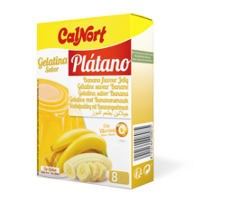 Gélatine saveur Banane 170 g CALNORT