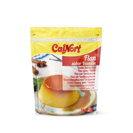 Flan saveur Vanille 1 kg CALNORT