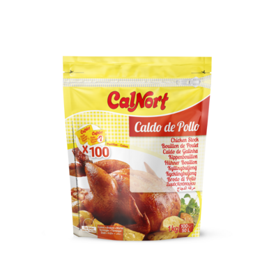100 Chicken Bouillon Cubes Doypack CALNORT