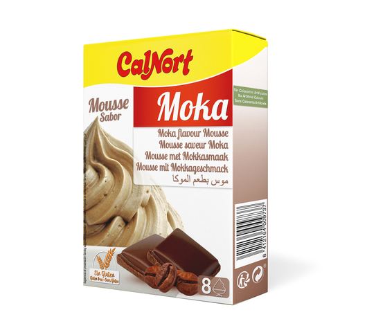 Mousse saveur Moka 130 g CALNORT