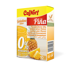Gélatine saveur Ananás 0% sucres 28 g CALNORT