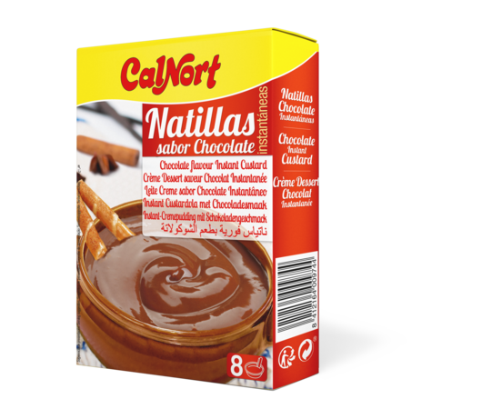 Chocolate flavour Instant Custard 130 g CALNORT
